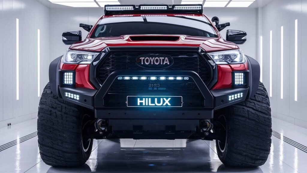 Toyota Hilux 2025 Launch – Bold Pickup Truck Design, Advanced Engine, Spacious Interiors & Modern Tech Features!